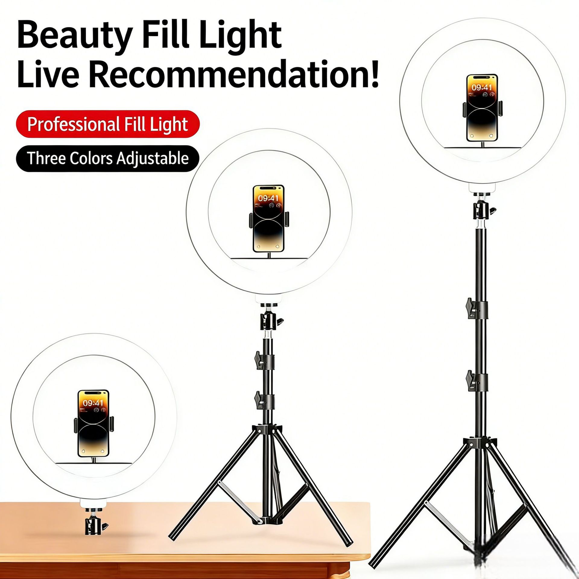 Photography Lighting And Composition - 12 Inch Mobile Live Streaming Circular