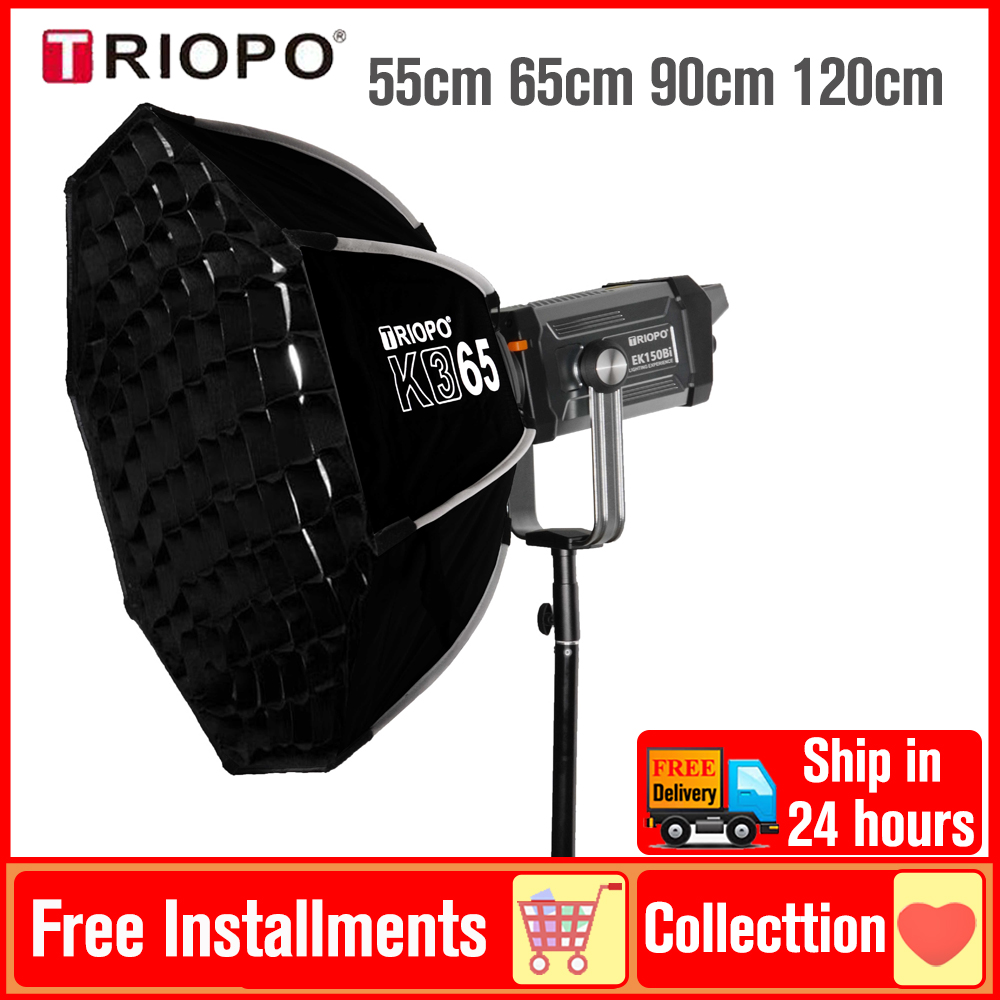 Beauty Dish 55Cm - TRIOPO Bowens Mount Softbox K-3 55cm