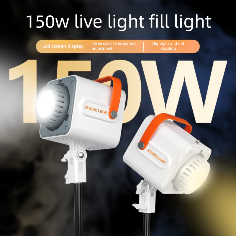 Photography Lighting Indoor - 150W High-Power Photography Fill Light Beauty