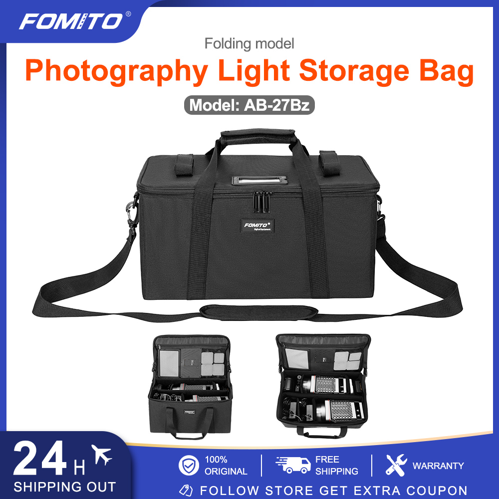Photography Lighting Case - FOMITO Camera Bag Crossbody Shoulder Bag