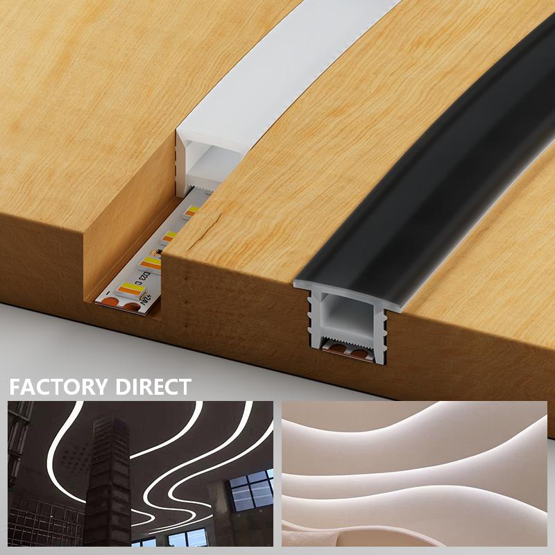 Diffusion Material Roll - Flexible Silicone LED Channel Profile with