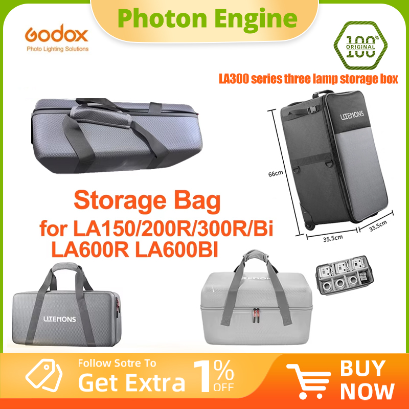 Photography Lighting Case - GODOX Photography Light Storage Bag for