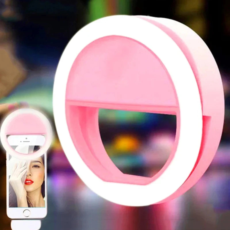 Photography Lighting Description - 1/2/3/4Pcs LED Selfie Ring Fill Light