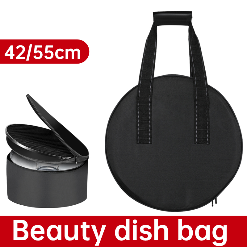 Beauty Dish 55Cm - 42/55cm Studio Silver Beauty Dish Bowens