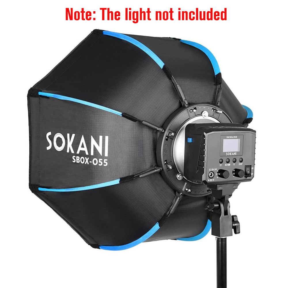 Sokani SBOX-O55 55cm Octagon S - đánh giá và giá Beauty Dish 55Cm