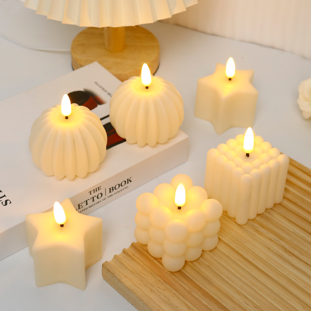 Led Candle  Cube for Wedding,  - đánh giá và giá Photography And Lighting