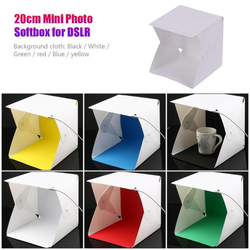 【C】Portable LED Photo Studio L - đánh giá và giá Photography Lighting Case
