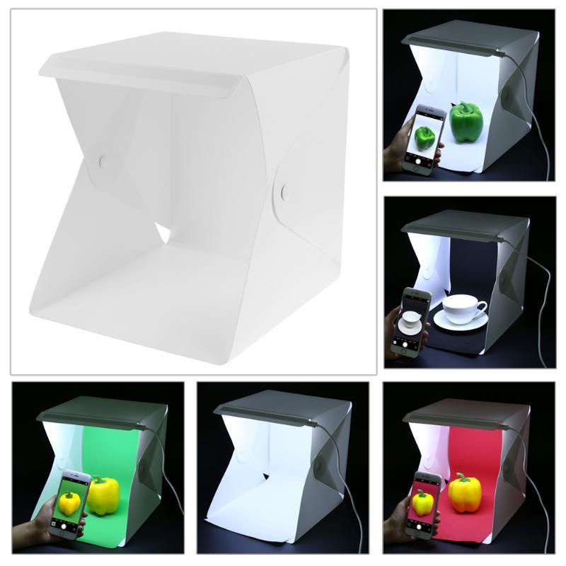 【C】Portable LED Photo Studio L - đánh giá và giá Photography Lighting Case