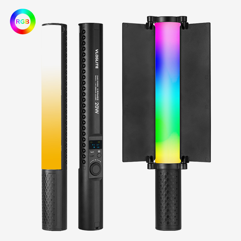 B20 RGB LED Light Stick Handhe - đánh giá và giá Photography Lighting Indoor