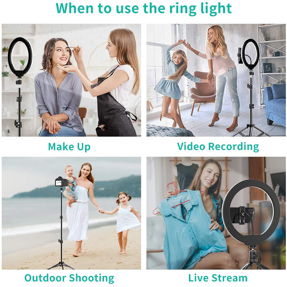Phone Live Ring Light 10 Inch  - đánh giá và giá Photography Lighting Product