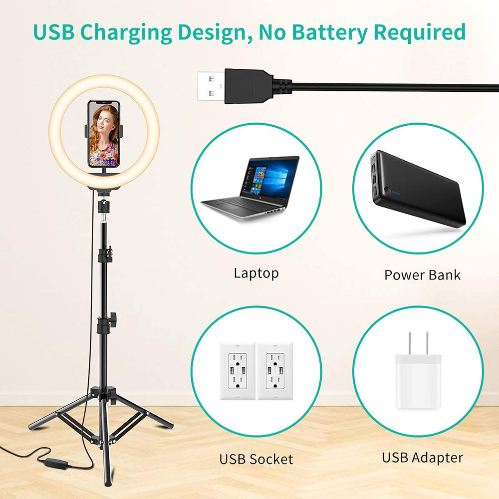 Phone Live Ring Light 10 Inch  - đánh giá và giá Photography Lighting Product