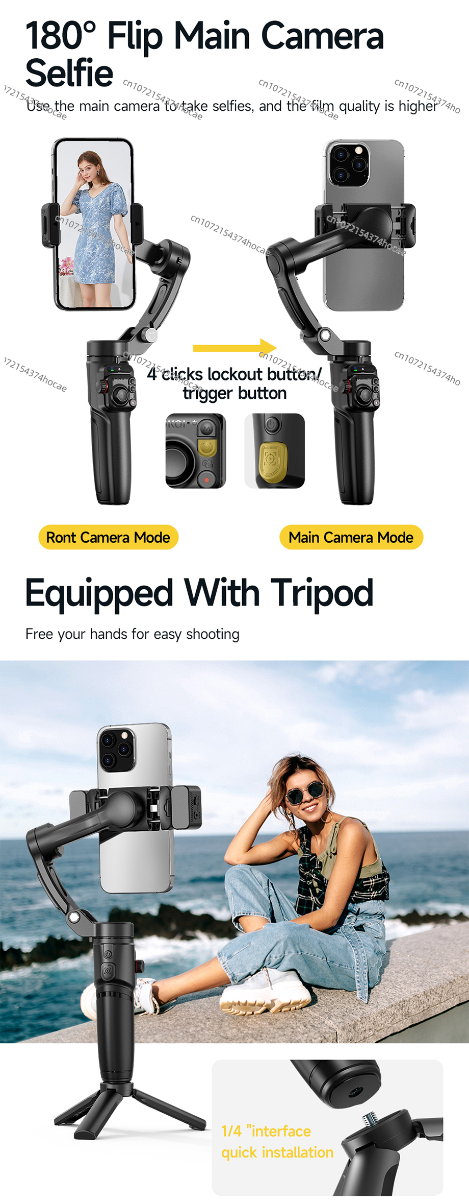 M06 AI three-axis stabilizer f - đánh giá và giá Photography Lighting Ai