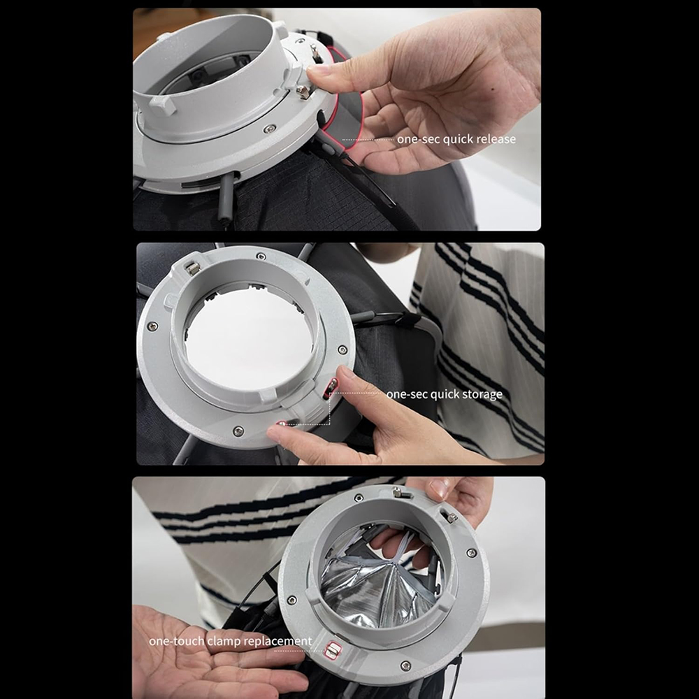 TRIOPO Bowens Mount Softbox K- - đánh giá và giá Beauty Dish 55Cm