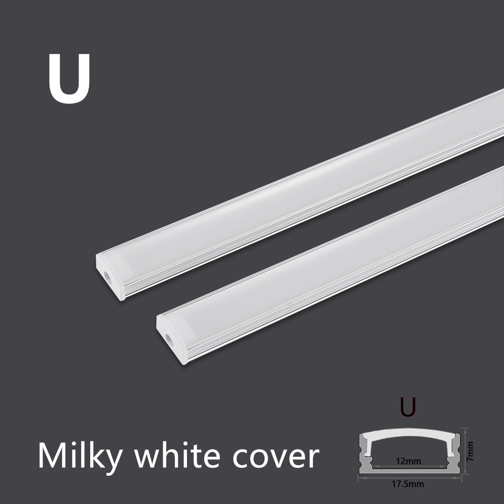 LED 50cm Aluminium Channel for - đánh giá và giá Diffusion Material Roll