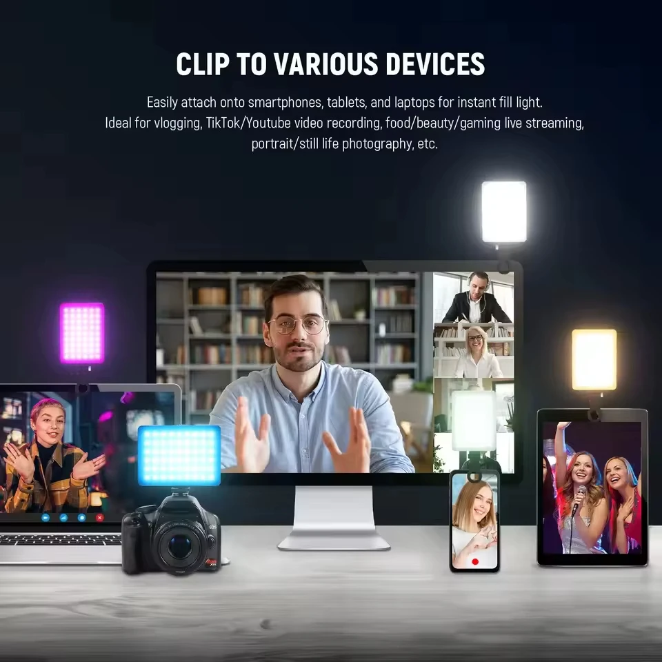 Mini RGB LED Fill Light Portab - đánh giá và giá Photography Lighting Product
