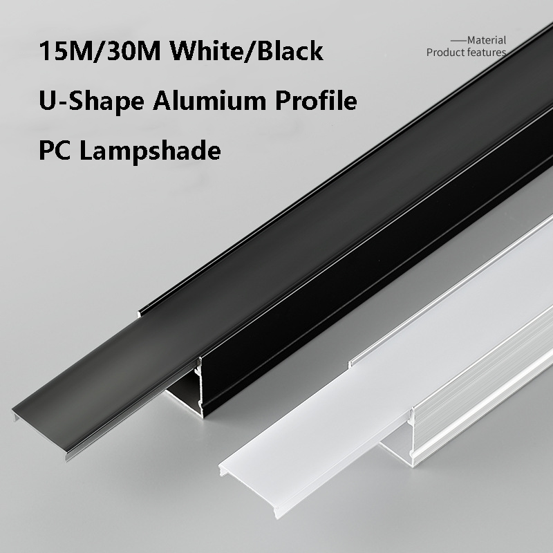 White/Black U-Shape Alumium Pr - đánh giá và giá Diffusion Material Roll