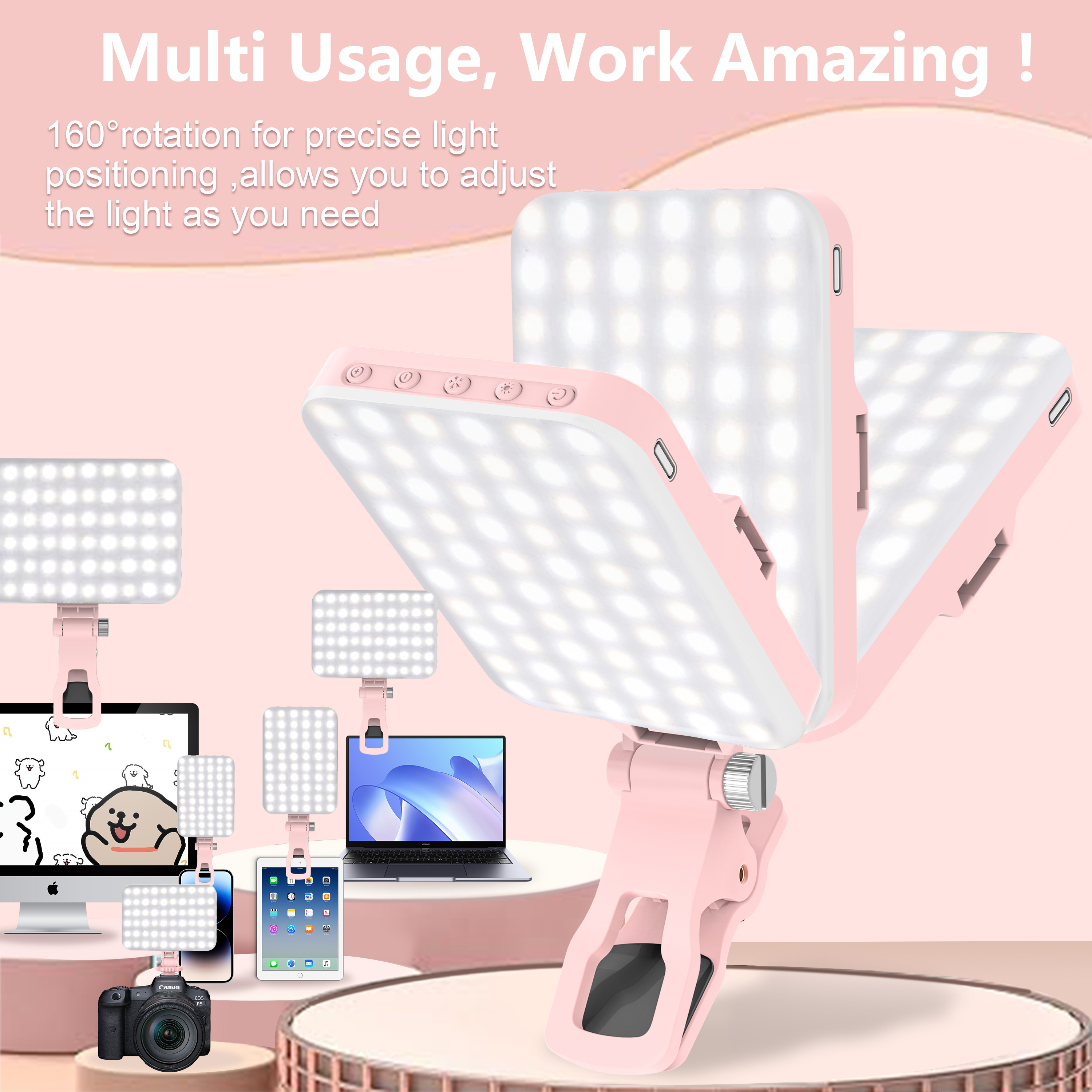 LED Selfie Light 60 High Power - đánh giá và giá Photography Lighting Product