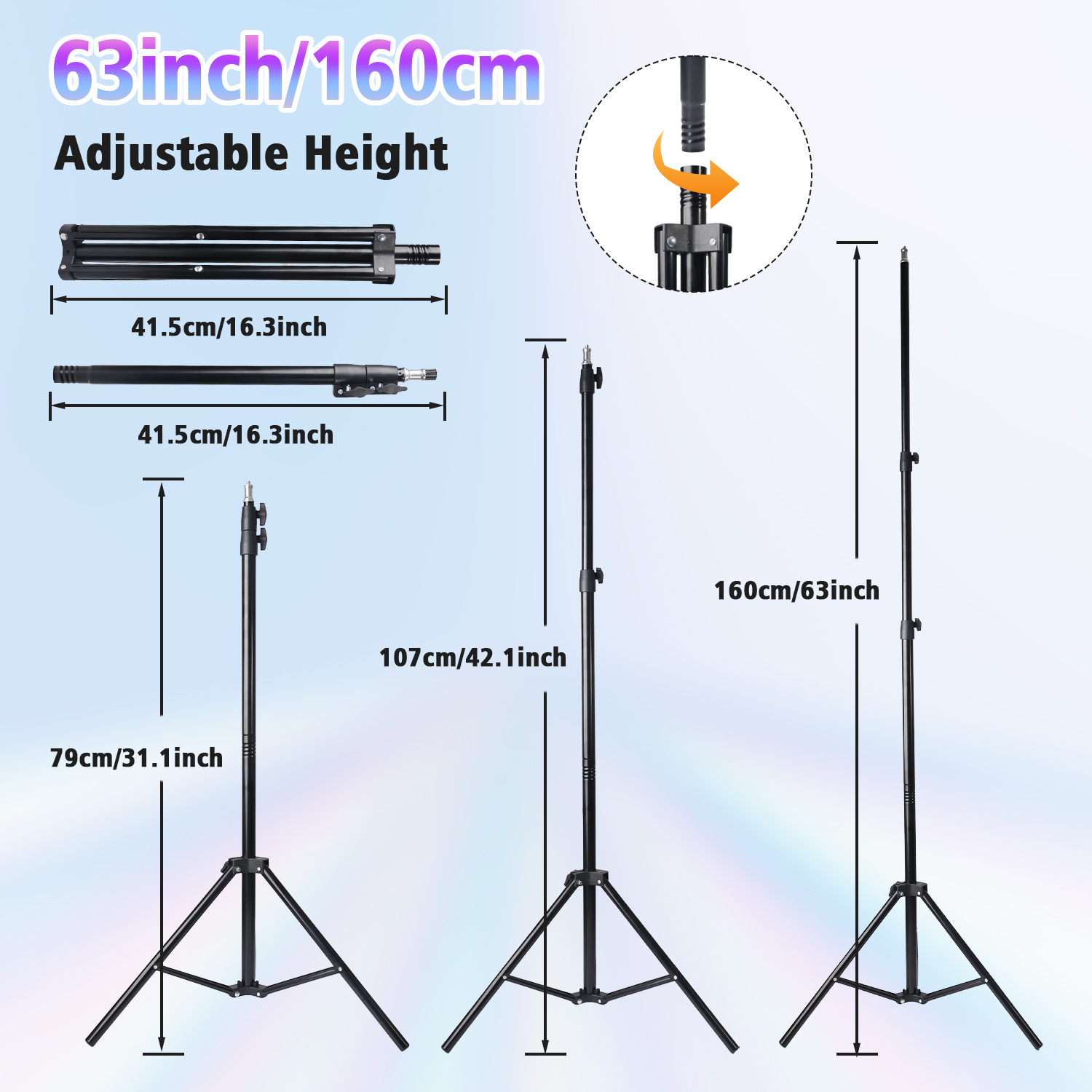 A 10 Inch Professional Selfie  - đánh giá và giá Photography Lighting Description