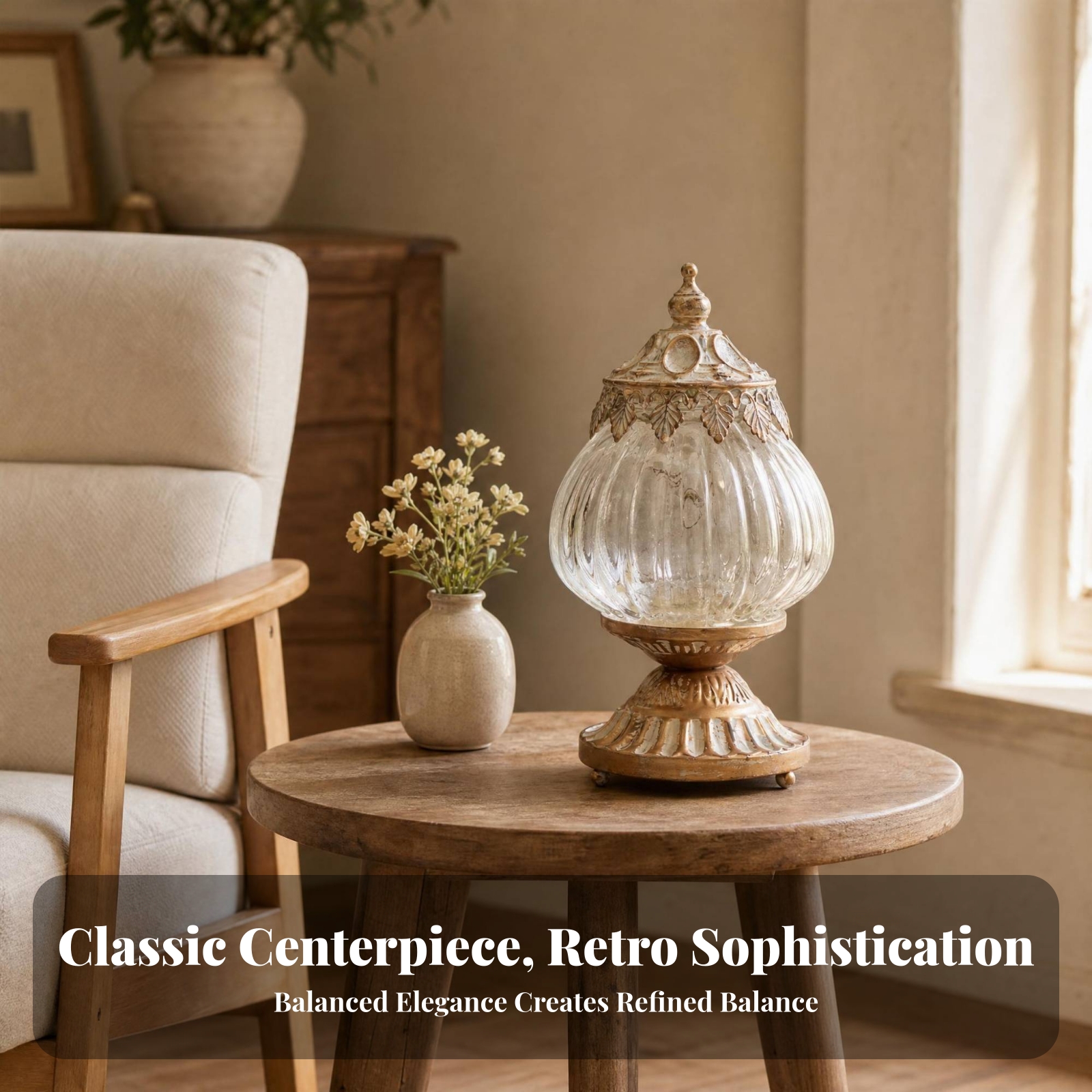 Vintage Ribbed Glass Lantern O - đánh giá và giá Photography And Lighting