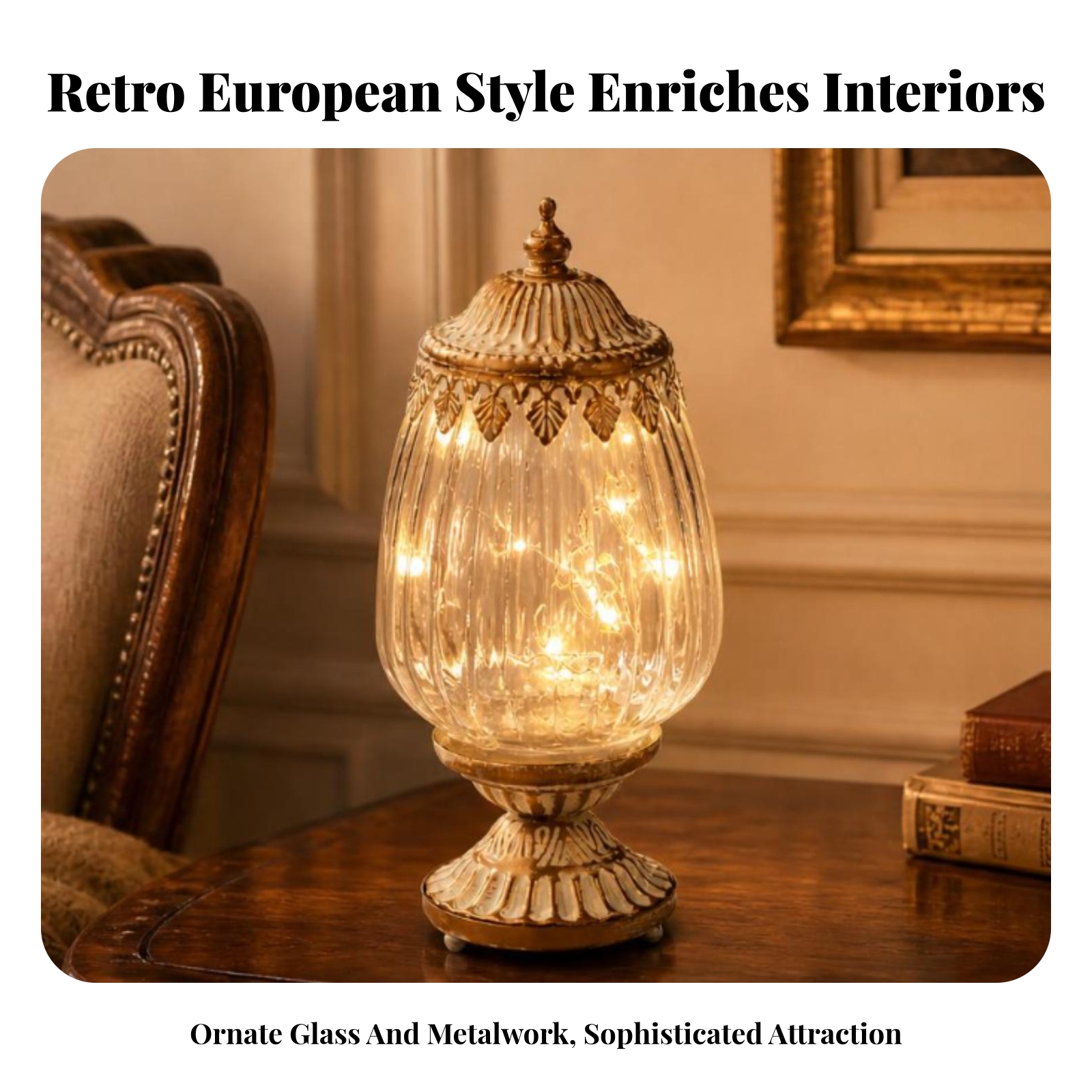 Vintage Ribbed Glass Lantern O - đánh giá và giá Photography And Lighting