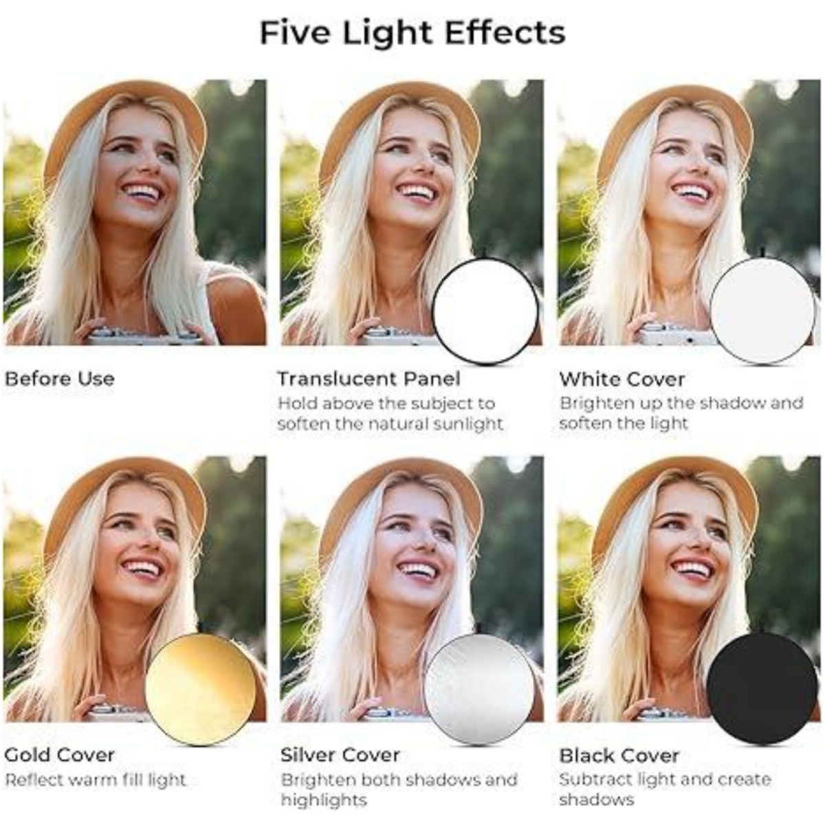 HUANYINGBJB Portable 5 in 1 Ph - đánh giá và giá Photography Lighting Outdoor