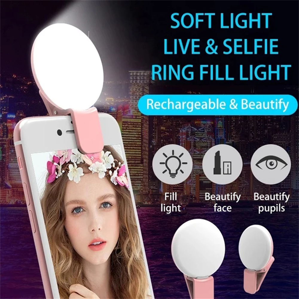 Portable Ring Light Clip Porta - đánh giá và giá Photography Lighting Description