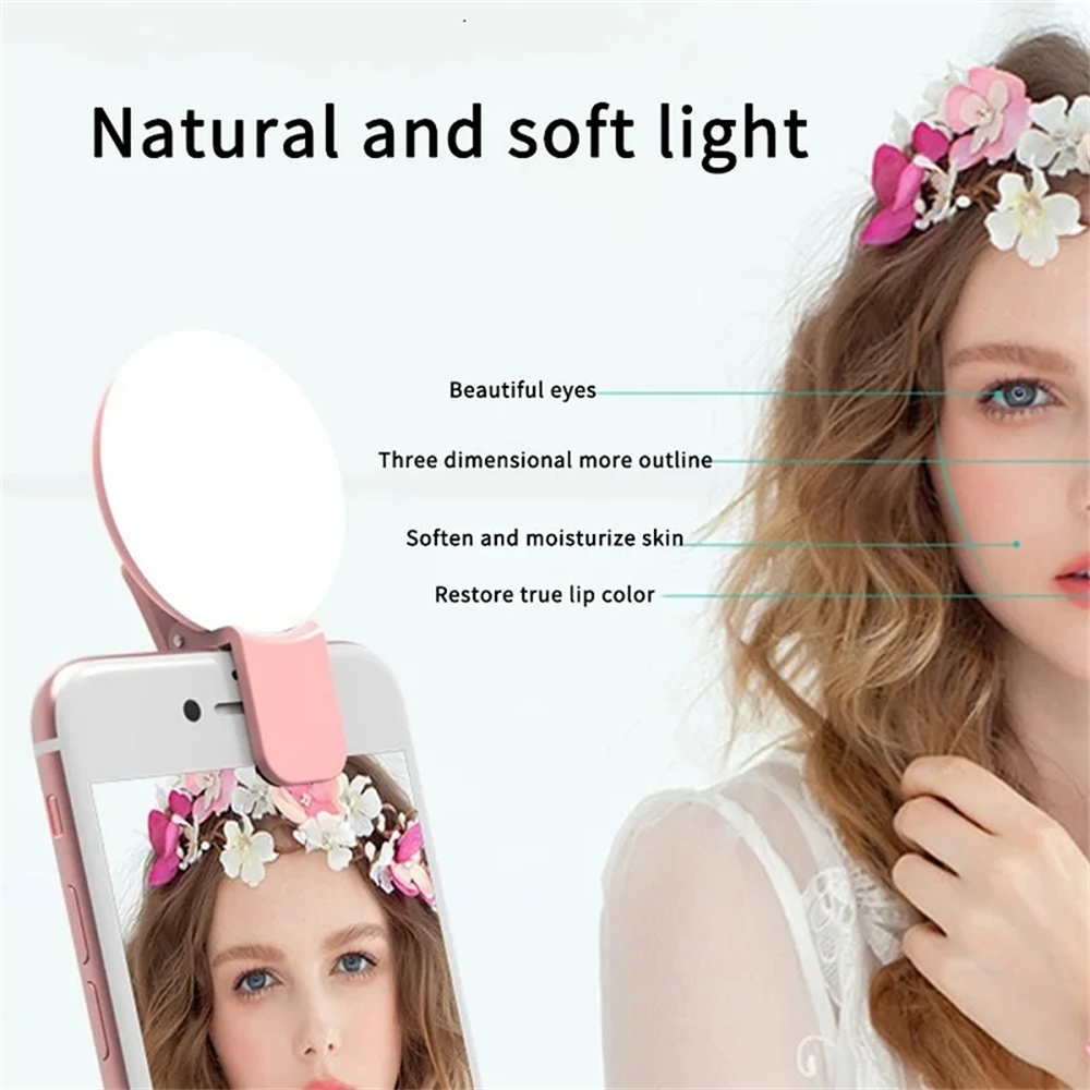 Portable Ring Light Clip Porta - đánh giá và giá Photography Lighting Description