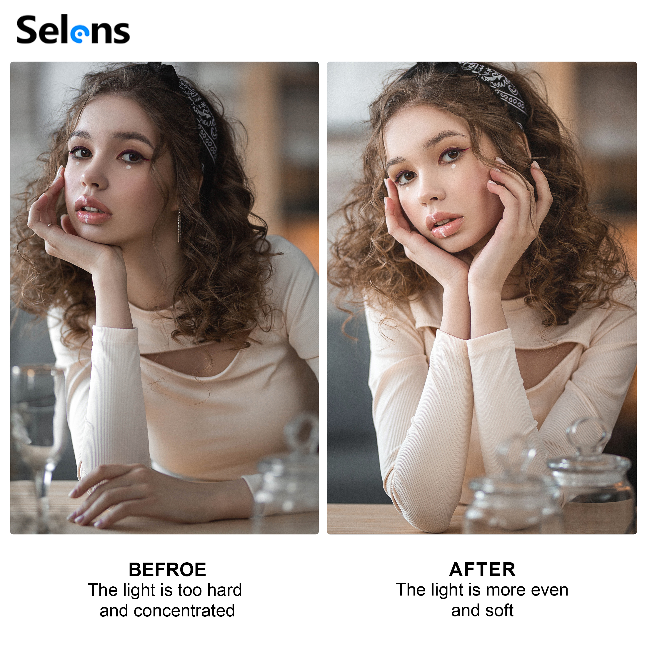 Selens White Diffuser Foldable - đánh giá và giá Photography Lighting Product
