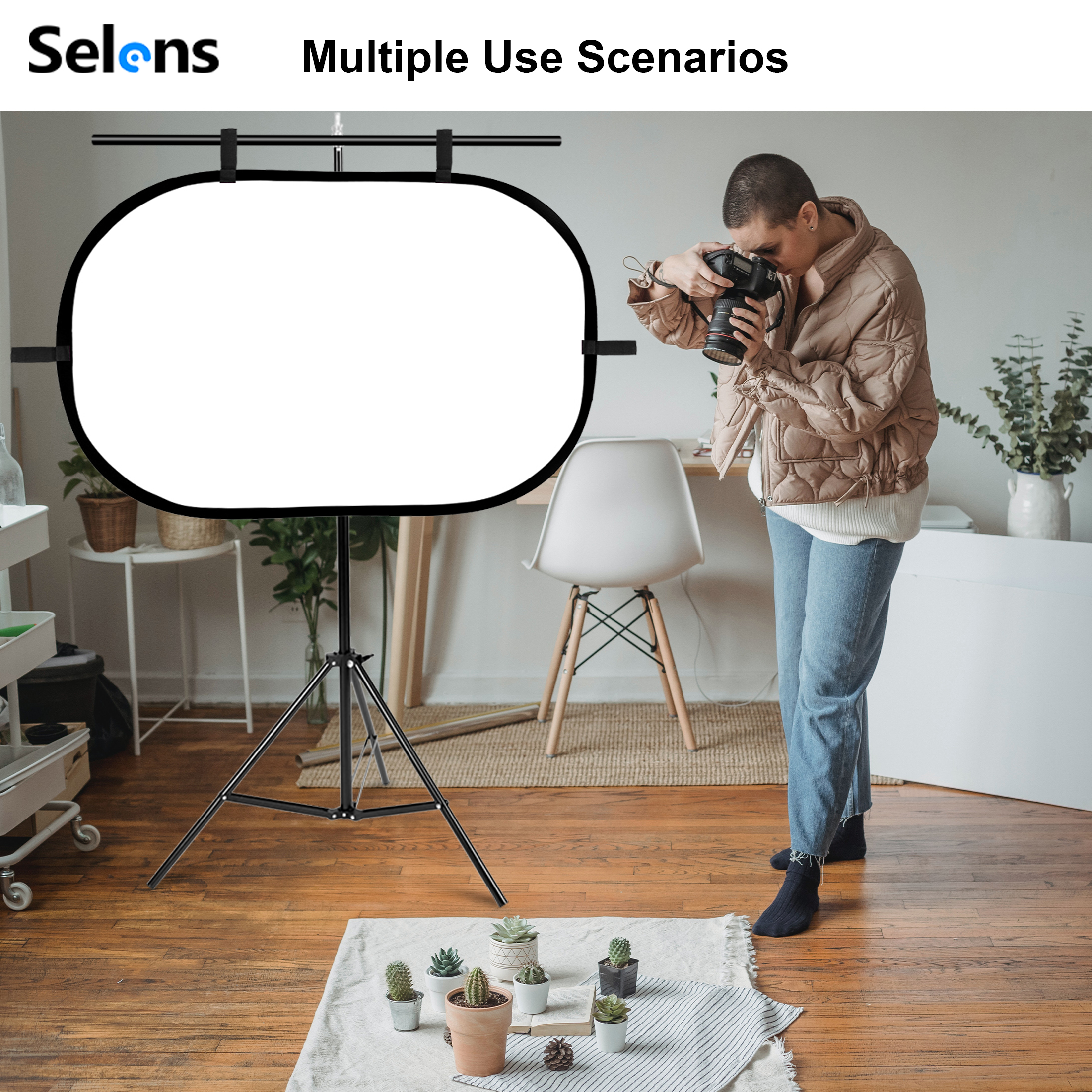 Selens White Diffuser Foldable - đánh giá và giá Photography Lighting Product
