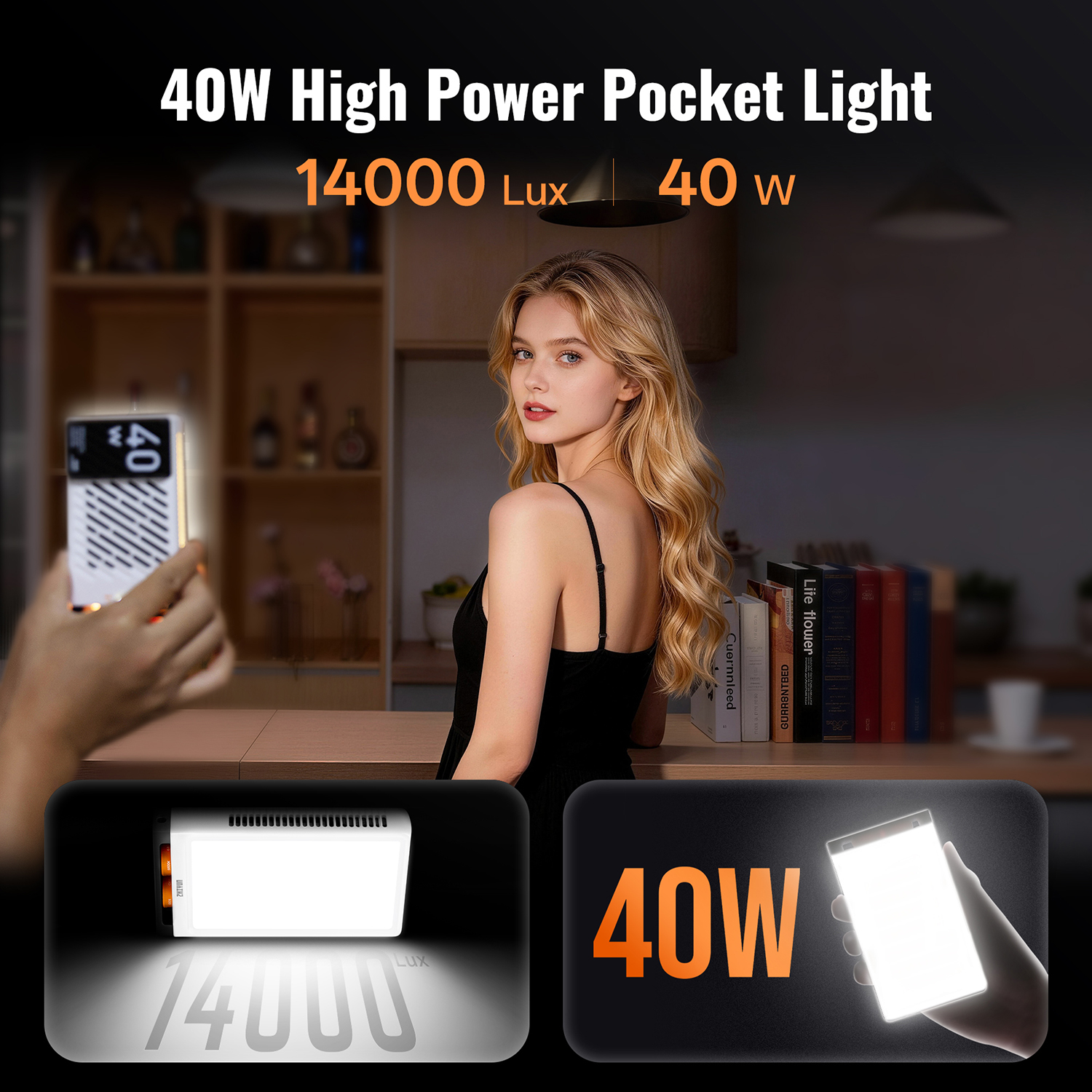 ZHIYUN Official FIVERAY M40 40 - đánh giá và giá Photography Lighting Indoor