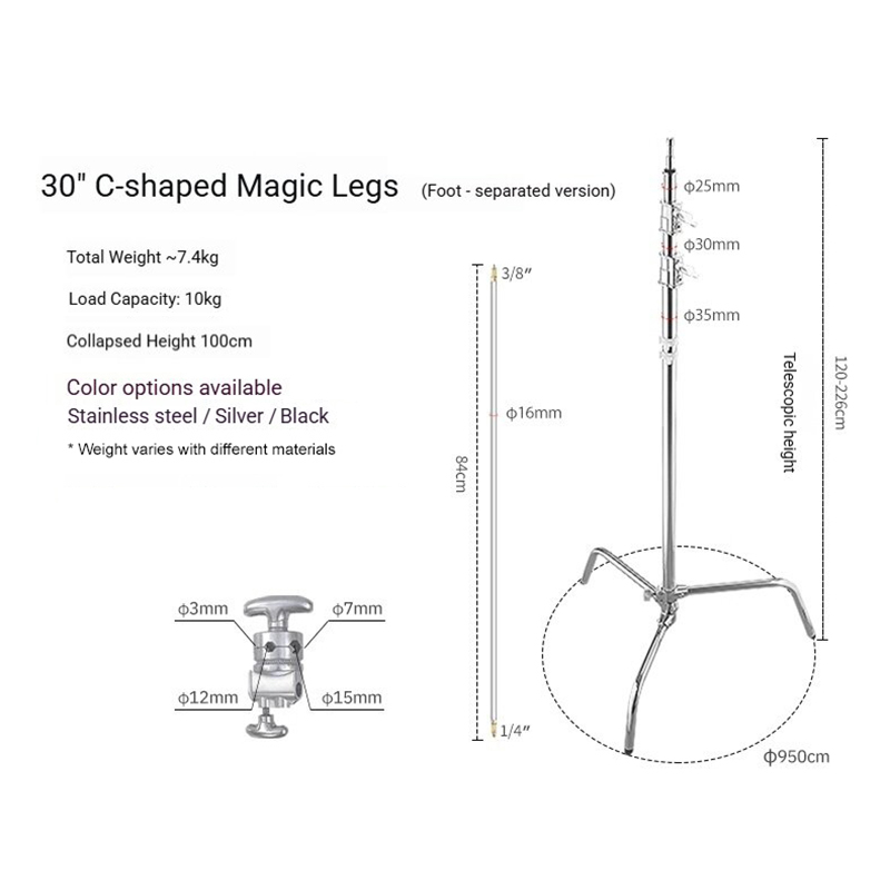 Pro Photography Magic Leg C St - đánh giá và giá Photography Lighting Type