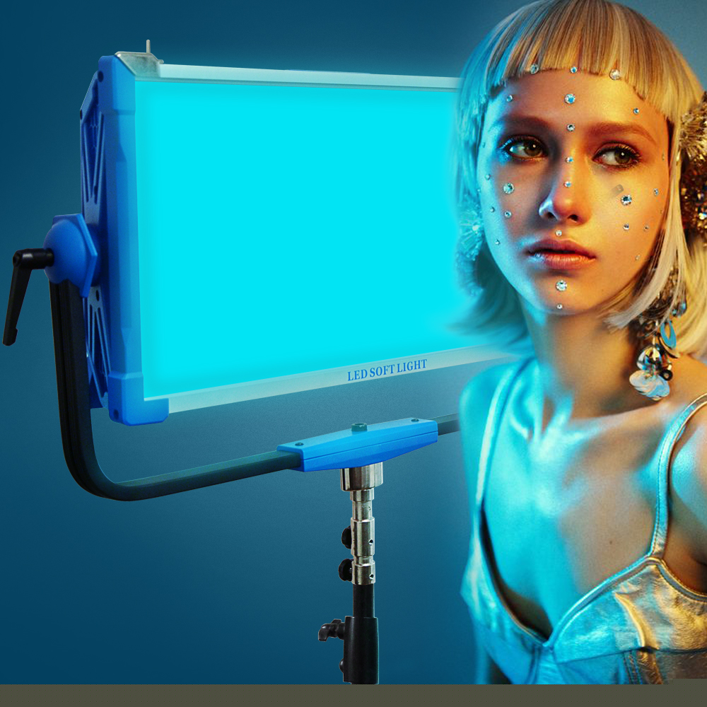 LED Panel Lamp 300W RGBW Pro L - đánh giá và giá Photography Lighting Ai