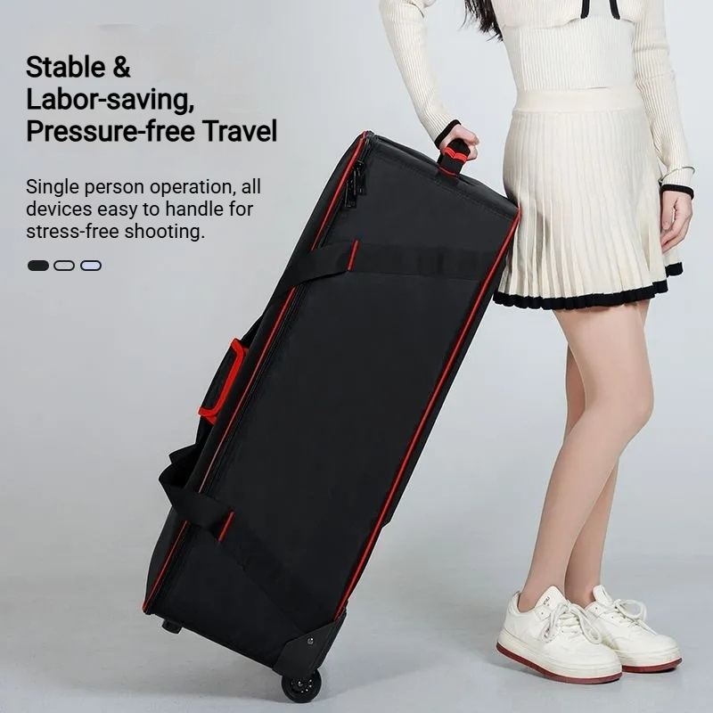 Studio Flash Light Kit Bag Pho - đánh giá và giá Photography Lighting Box