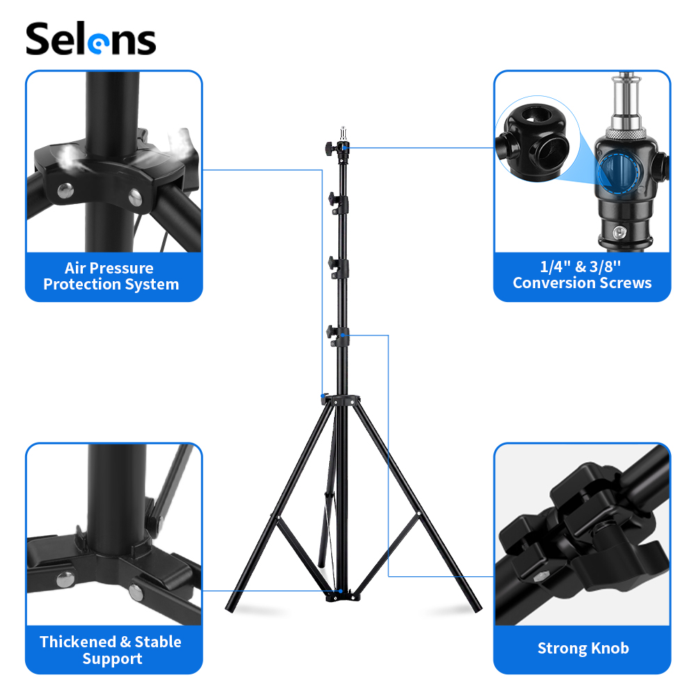 Selens 2.2~3.95M Light Stand w - đánh giá và giá Photography Lighting Softbox