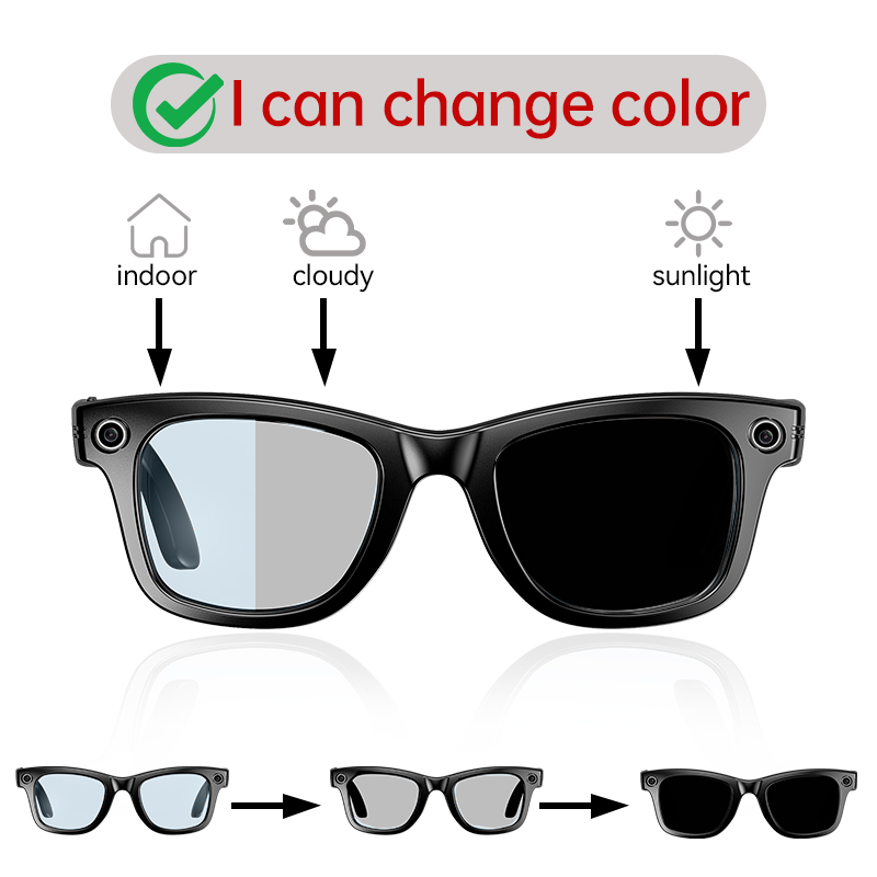 LIGE New Smart Glasses with Li - đánh giá và giá Photography Lighting Ai