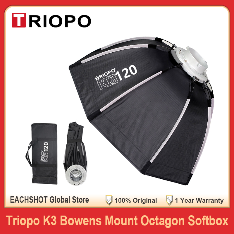 TRIOPO K3 Series 55cm 65cm 90c - đánh giá và giá Beauty Dish 55Cm