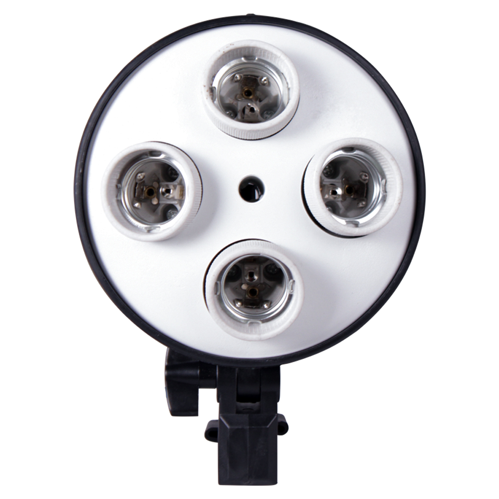 E27 Base Four Lamp Holder  Lig - đánh giá và giá Photography Lighting Softbox