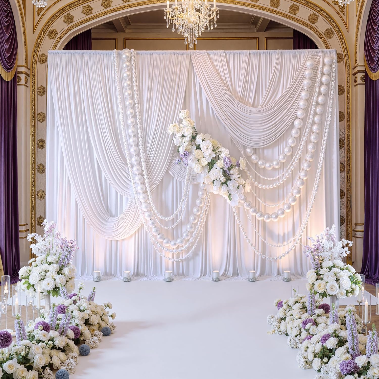 White Backdrop Curtains 10x10  - đánh giá và giá Photography And Lighting