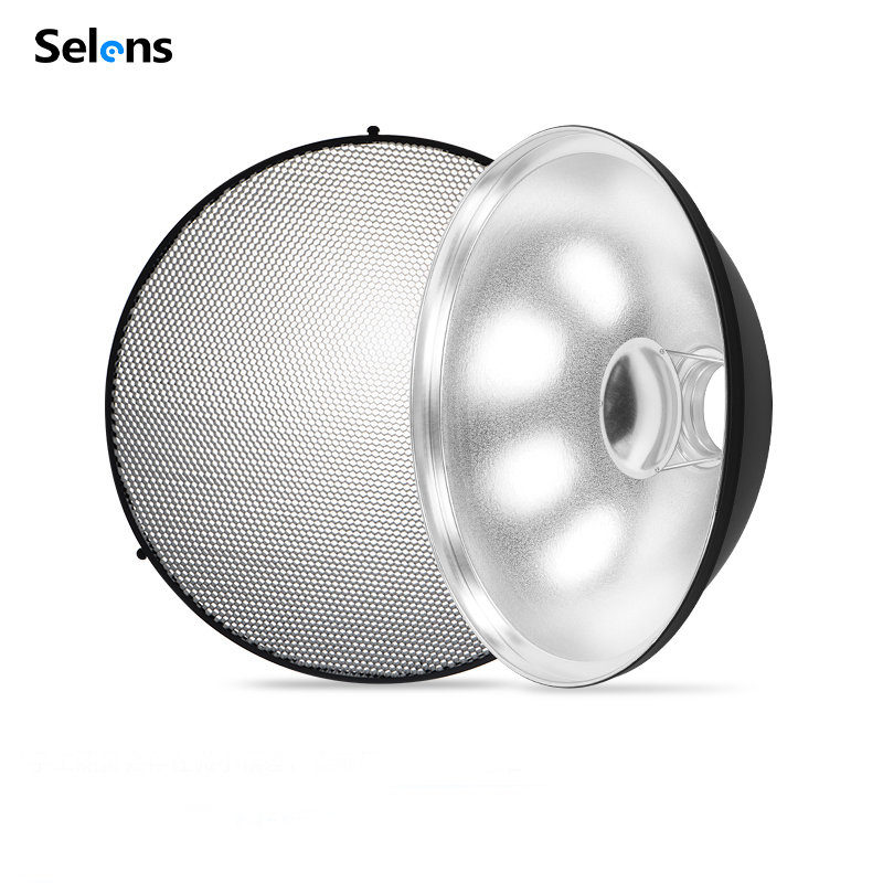 Selens 55cm Beauty Dish Reflec - đánh giá và giá Beauty Dish 55Cm