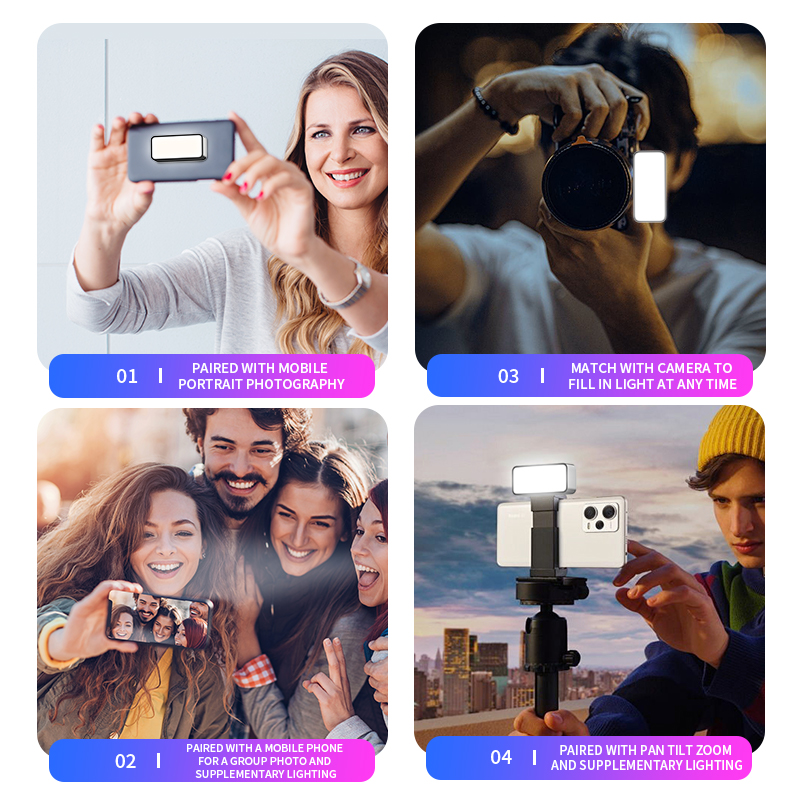 Magnetic Portable Mini Selfie  - đánh giá và giá Photography Lighting Description