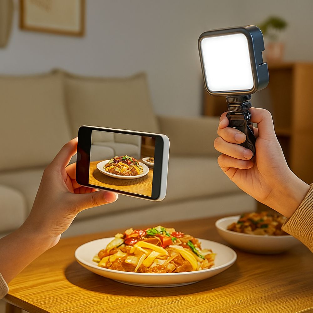 Mini Portable Selfie Fill Ligh - đánh giá và giá Photography Lighting Outdoor
