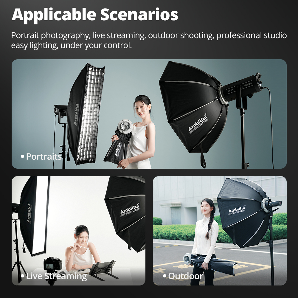 AMBITFUL Q7 Series Quick-Relea - đánh giá và giá Beauty Dish 55Cm