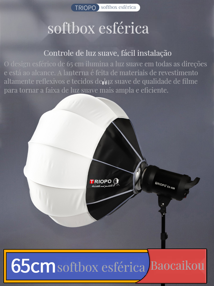 TRIOPO Lantern Softboxes  55/6 - đánh giá và giá Photography Lighting Softbox