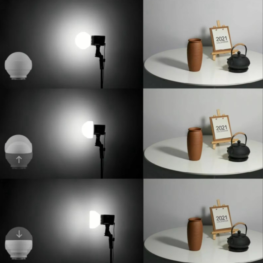 B04B-Diffuser Dome Softbox Kit - đánh giá và giá Photography Lighting Softbox