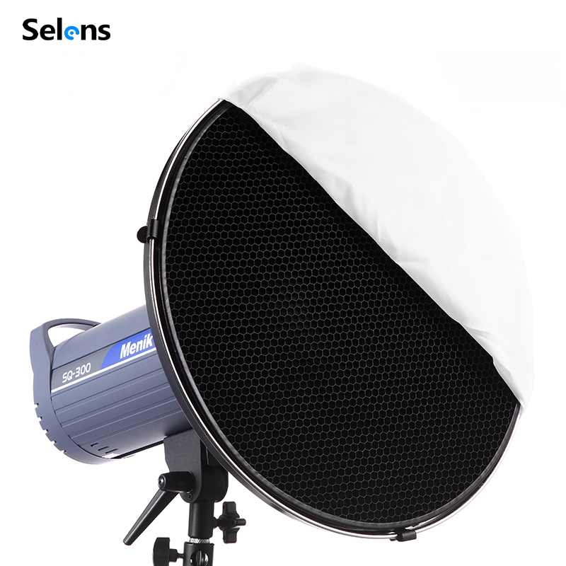 Selens 55cm Silver/White Inter - đánh giá và giá Beauty Dish 55Cm