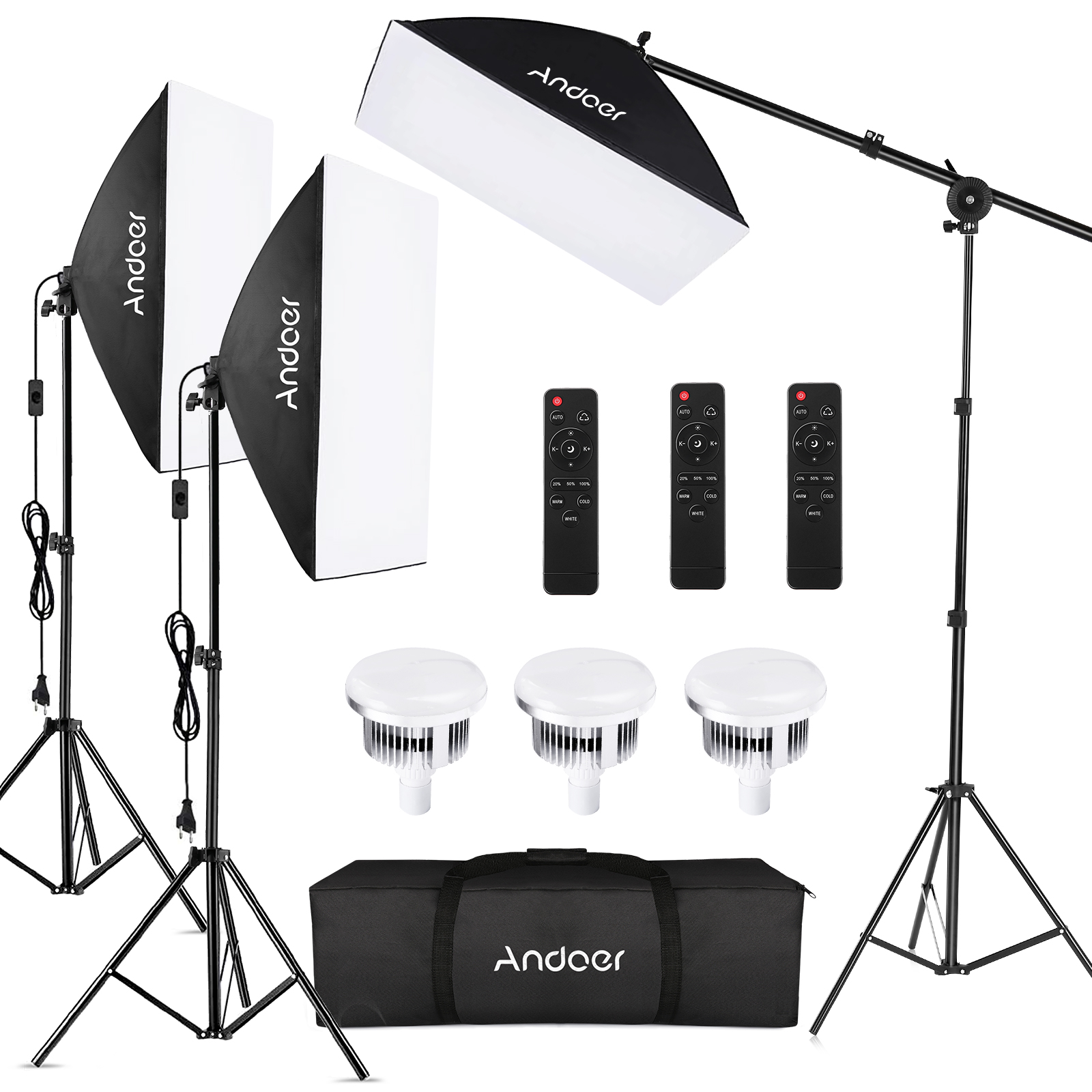 Andoer Studio Photography Ligh - đánh giá và giá Photography Lighting Softbox
