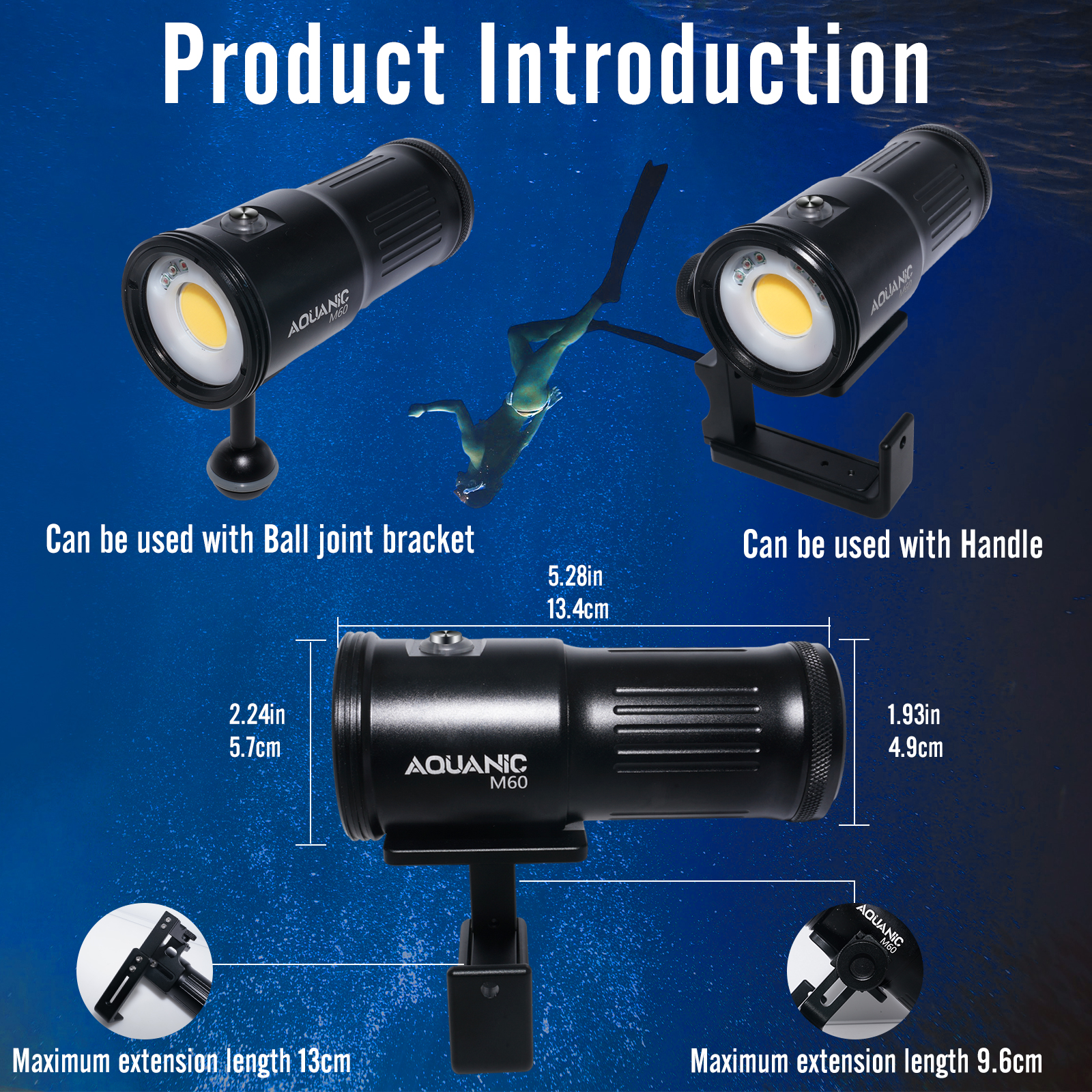 Nitescuba professional diving  - đánh giá và giá Photography Lighting Type