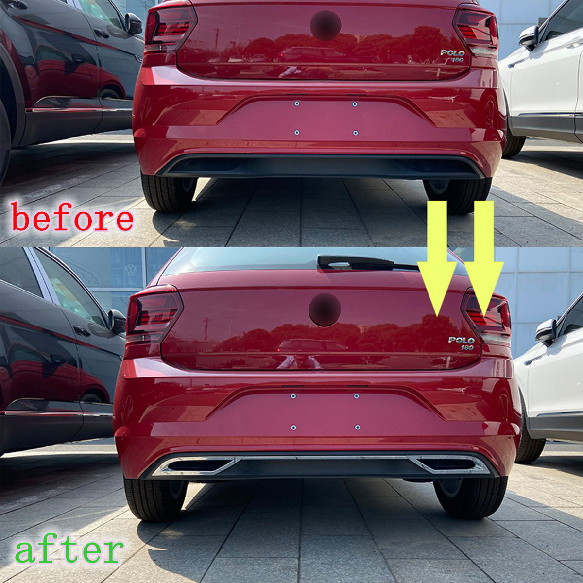 Rear Bumper Diffuser Lip Spoil - đánh giá và giá Diffusion Material Roll