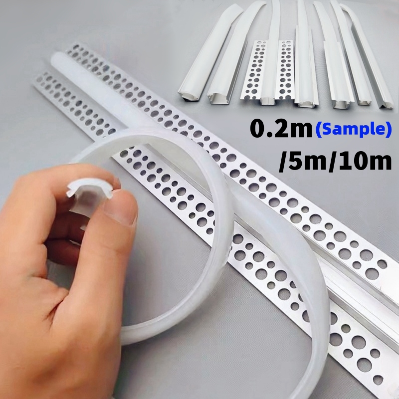 0.2m-10m LED Aluminum Profile  - đánh giá và giá Diffusion Material Roll