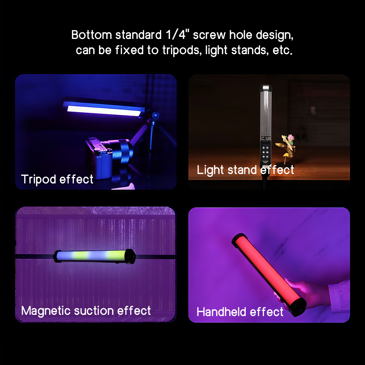 Long Lasting Rgb Handheld LED  - đánh giá và giá Photography Lighting Indoor